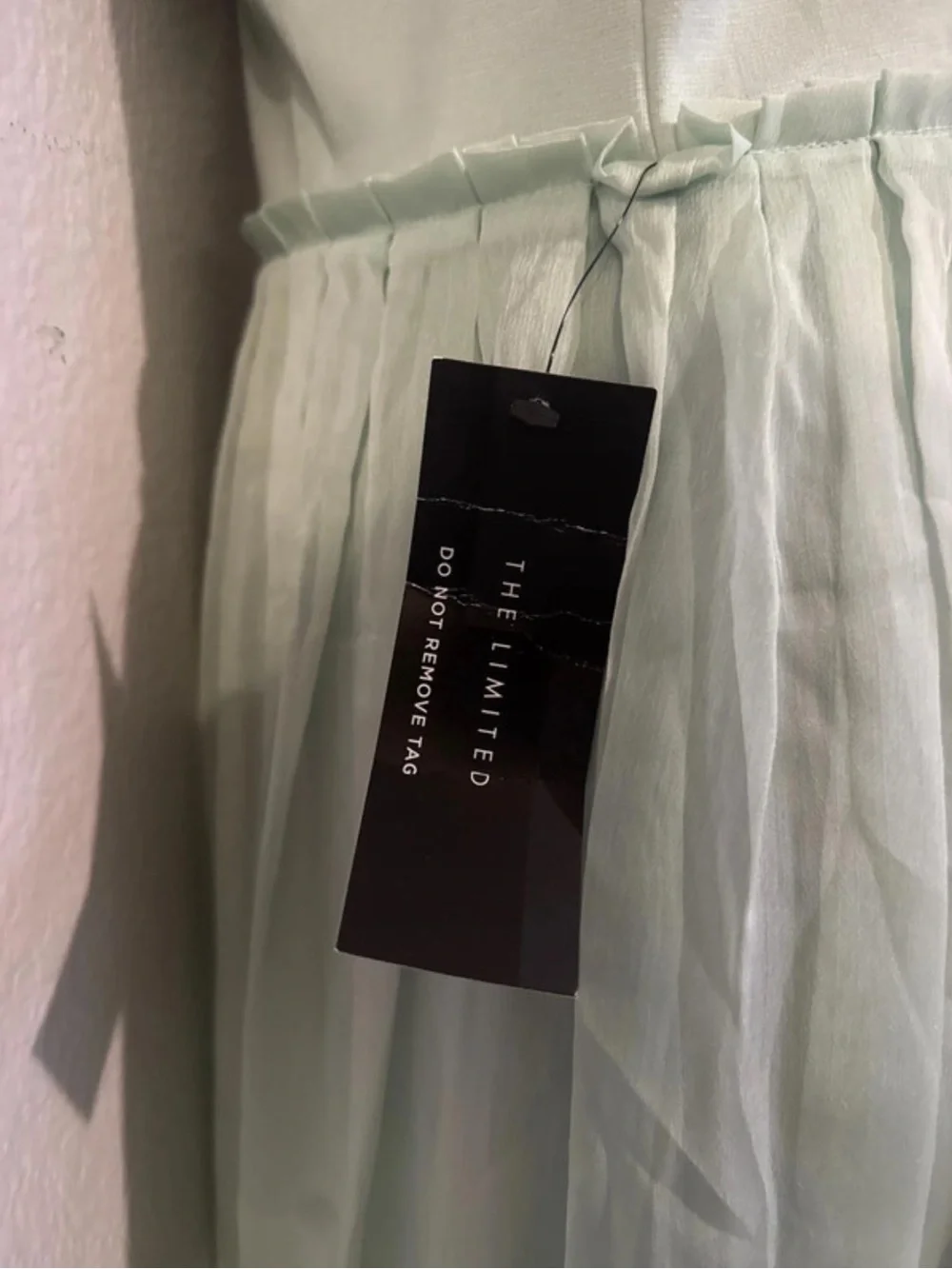 The Limited Mint Green Pleated Midi Dress - Picture 2 of 3